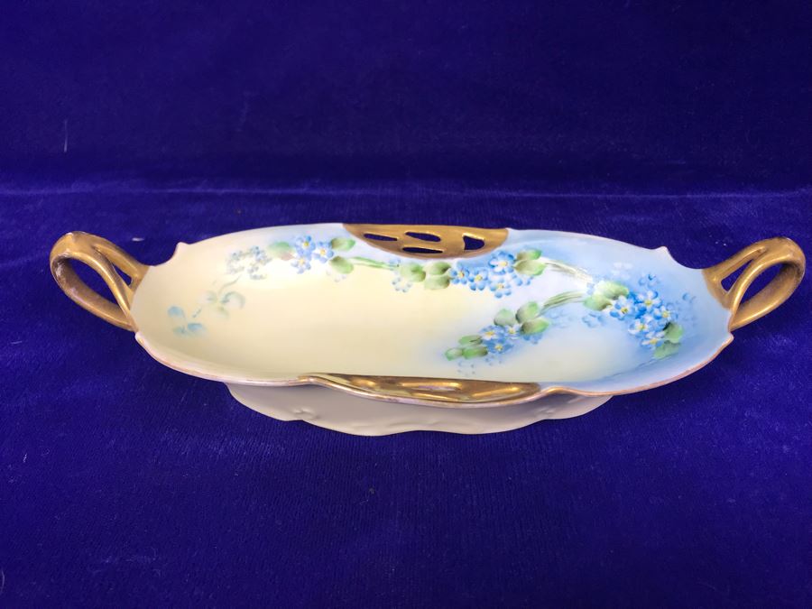 Pair Of Hand Painted Bavarian China Pieces [Photo 13]