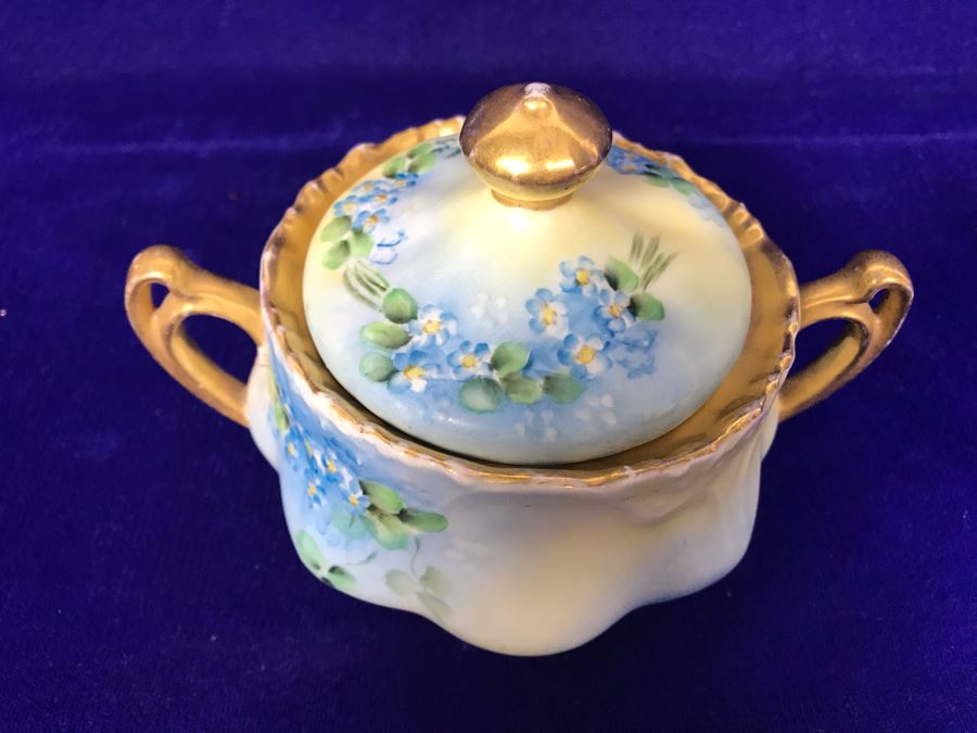 Pair Of Hand Painted Bavarian China Pieces [Photo 6]