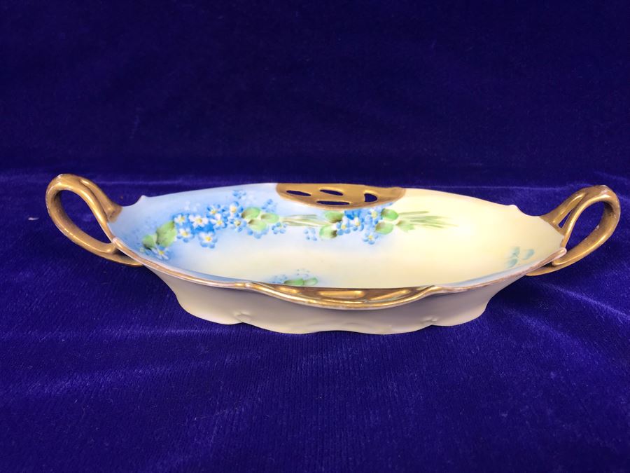 Pair Of Hand Painted Bavarian China Pieces [Photo 15]