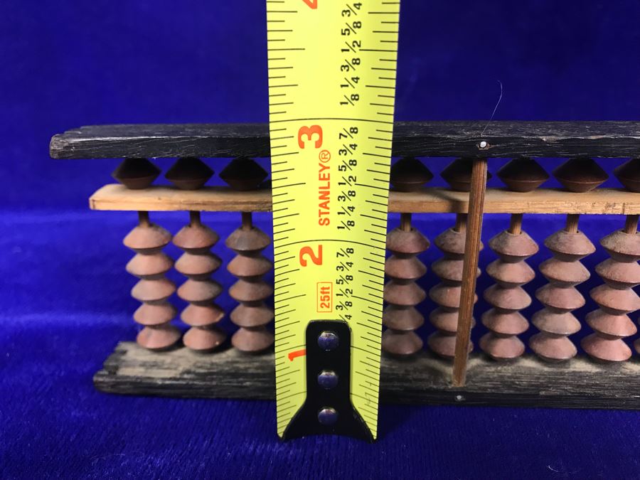 Vintage Asian Wooden Abacus 15' X 3' [Photo 5]