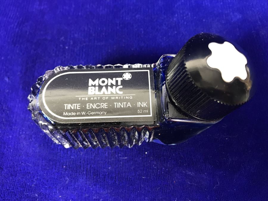 Mont Blanc Blue-Noir Ink With Box [Photo 6]