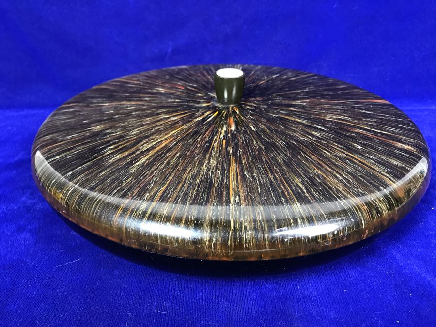 Divided Japanese Mid-Century Tray With Lid By OMC [Photo 2]