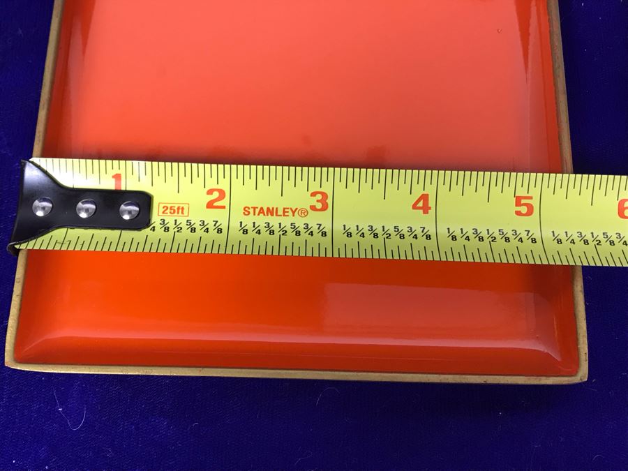 Set Of (6) Mid-Century Japanese Trays 8' X 5' [Photo 7]