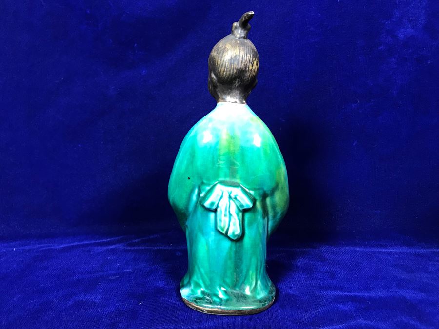 Vintage 1962 MCM Vohann Of California Asian Figurine 10'H [Photo 5]