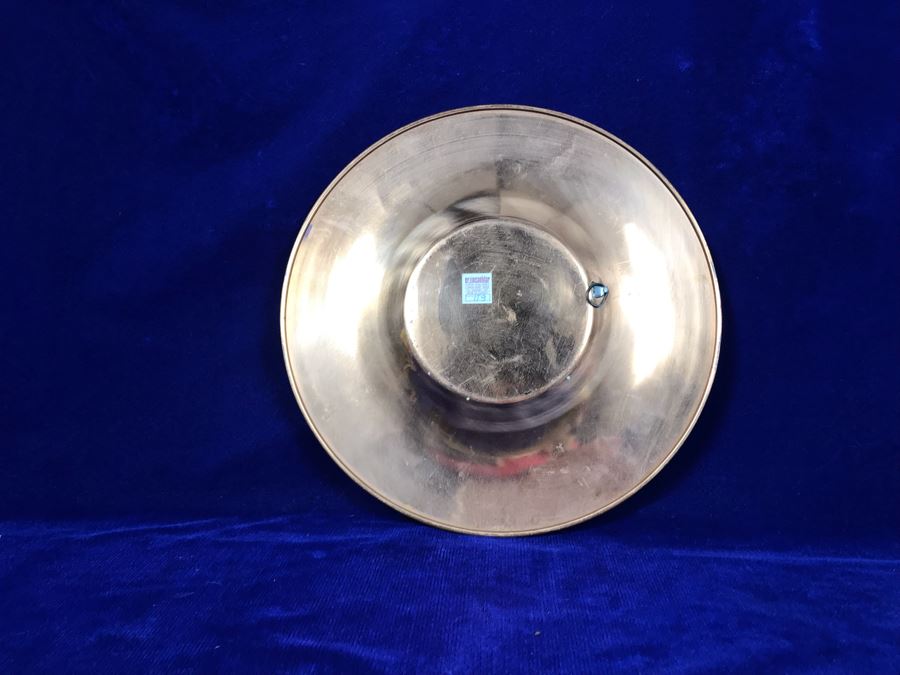 Turkish Hand Made Decorated Copper Tray By Erzincanlilar 11.5'R [Photo 5]