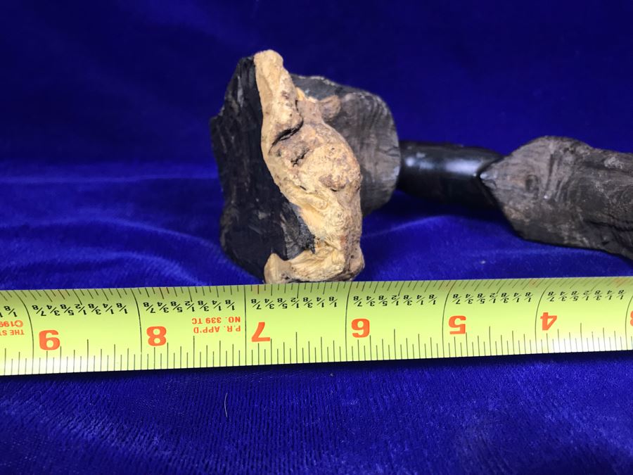 Carved Wooden Ethnic Figurine Sculpture 6.5'H [Photo 10]