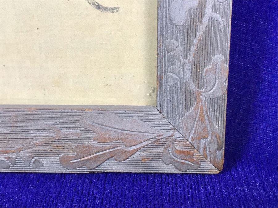 Vintage Original Signed Chinese Painting Featuring Black Crow Raven Bird On Tree Branch 8' X 14' [Photo 12]