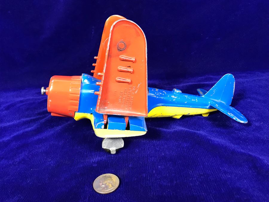 hubley kiddie toy airplane