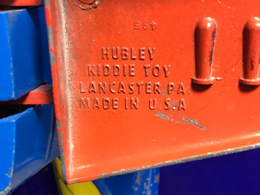 Vintage Hubley Metal Airplane Kiddie Toy 495 [Photo 7]