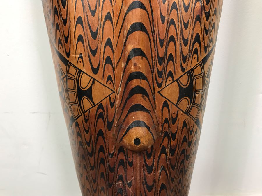 Large Hand Carved Indonesian Mask 36'H [Photo 5]