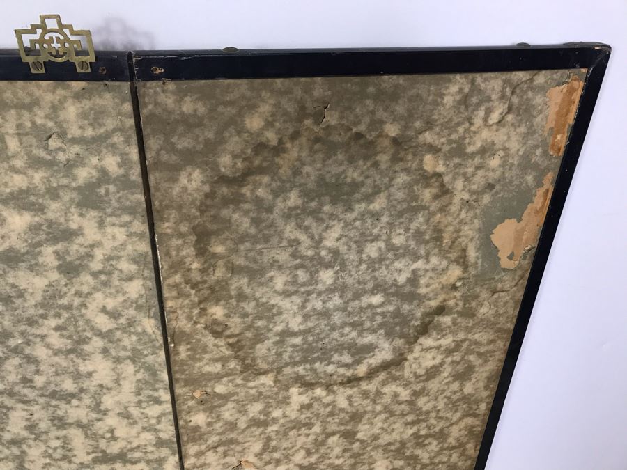 Original Asian Signed Painting Gold Folding Screen Divider 66' X 36' [Photo 19]