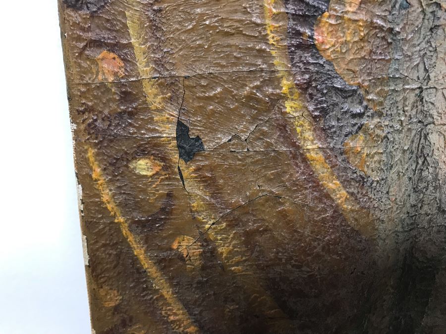 Old Original Buddha Painting 13' X 18' [Photo 6]