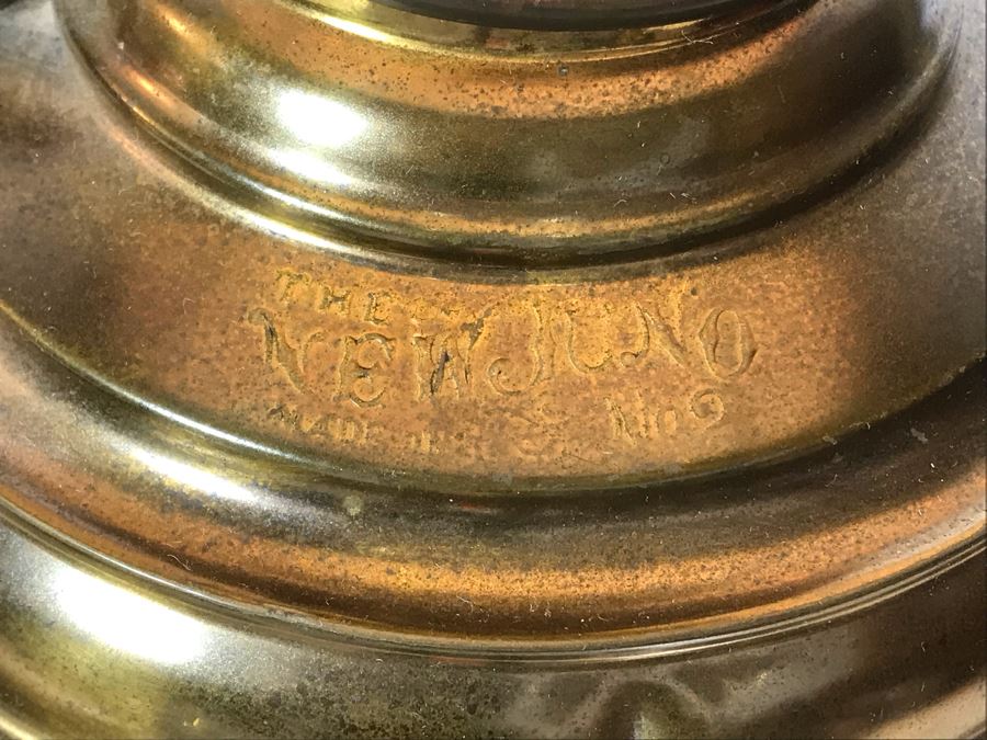 Pair Of Vintage Electrified Oil Lamps [Photo 4]