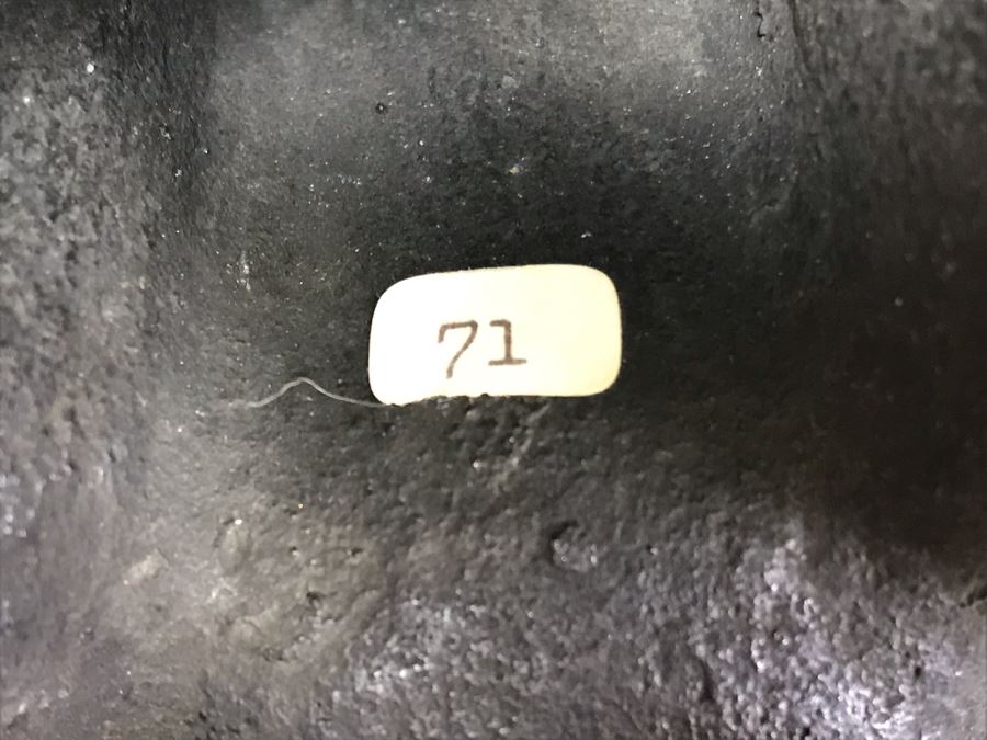 Vintage Asian Bronze Sculptural Candle Holder 16'H With Museum Id - Some Items In This Sale Were Appraised And Featured In The Pacific Asia Museum In Pasadena, CA [Photo 10]