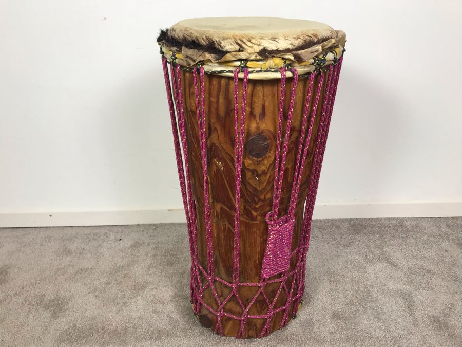 Handmade Bongo Drum 22'H X 12'W [Photo 4]