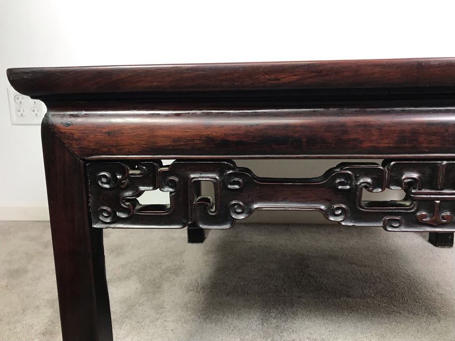 Antique Chinese Rosewood Table 30' X 30' X 18'H [Photo 5]