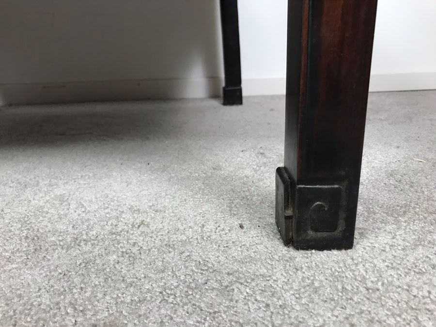 Antique Chinese Rosewood Table 30' X 30' X 18'H [Photo 7]