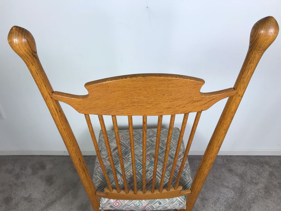 Vintage Wooden Rocking Chair [Photo 11]