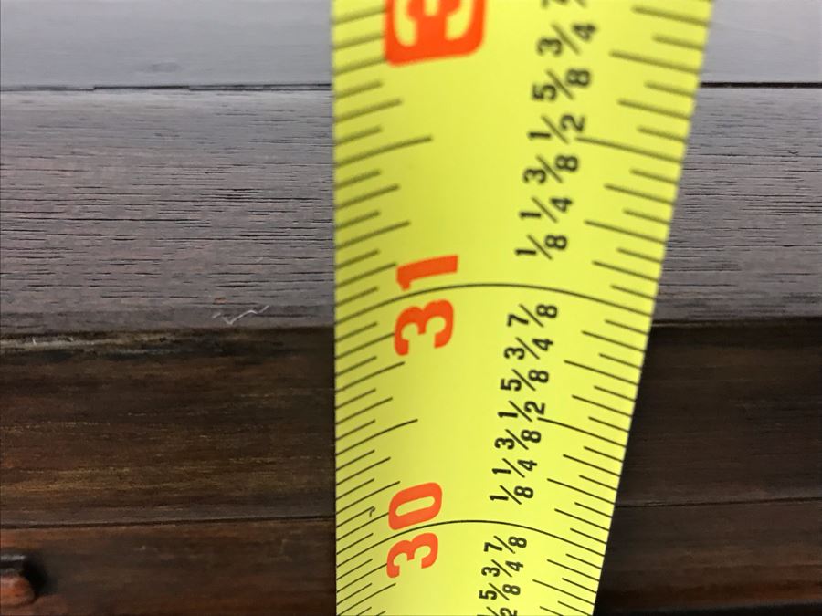 Antique Chinese Carved Wooden Desk With Scenic Carvings On Front And Both Sides [Photo 43]