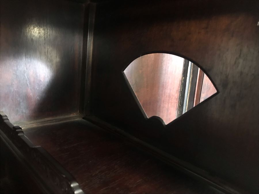 Pair Of Antique Chinese Rosewood Cabinets 35'W X 17'D X 62'H [Photo 31]