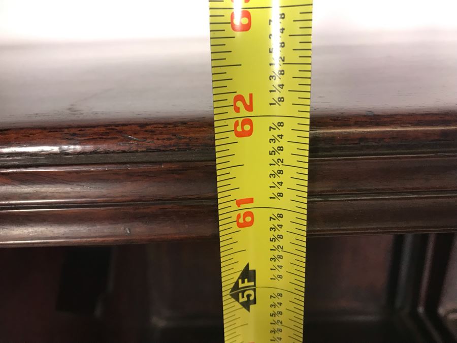 Pair Of Antique Chinese Rosewood Cabinets 35'W X 17'D X 62'H [Photo 48]