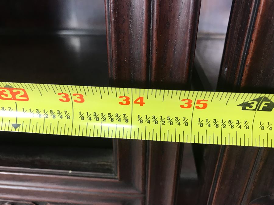 Pair Of Antique Chinese Rosewood Cabinets 35'W X 17'D X 62'H [Photo 46]