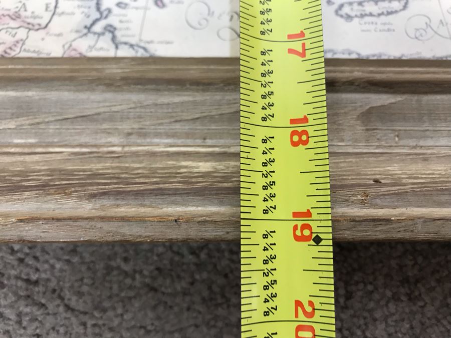 Vintage Framed Map Of Europe 22' X 19' [Photo 15]