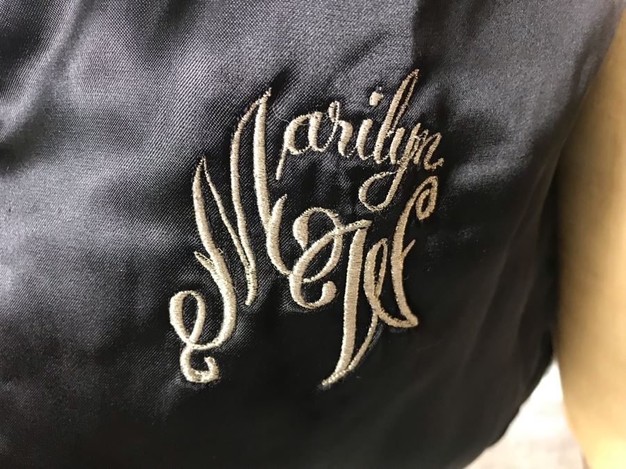 Stunning Vintage Black Dyed Rabbits Fur Coat Size M [Photo 5]