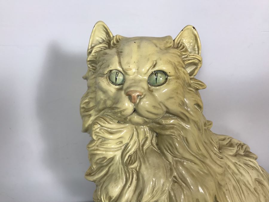 Large Handpainted Cat Statue 22'H X 20'W [Photo 3]
