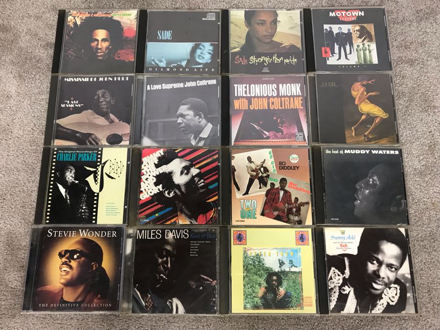 (16) Blues / Soul / Jazz Music CD Collection