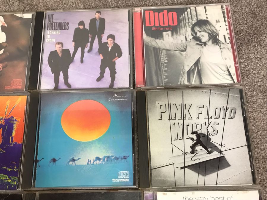 16) Rock Music CD Collection