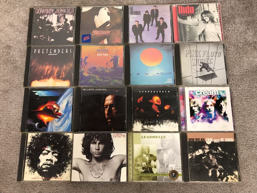 (16) Rock Music CD Collection