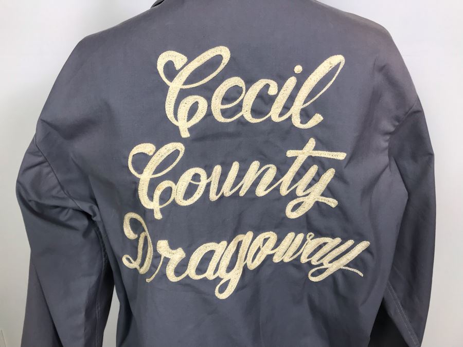 Vintage Cecil County Dragway Jacket Size M [Photo 4]