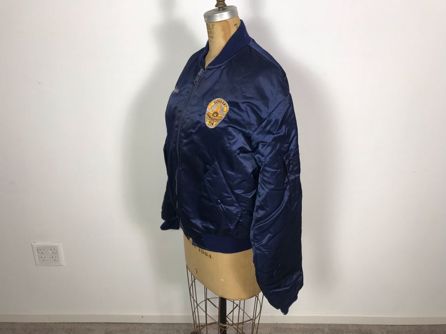 Vintage Dragnet 1987 Movie Memorabilia Jacket Size M Dan Aykroyd Tom Hanks [Photo 7]