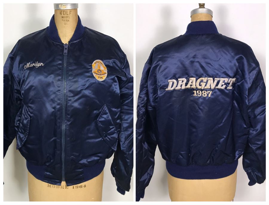 Vintage Dragnet 1987 Movie Memorabilia Jacket Size M Dan Aykroyd Tom Hanks [Photo 1]