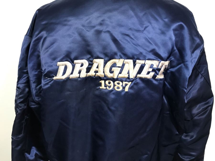 Vintage Dragnet 1987 Movie Memorabilia Jacket Size M Dan Aykroyd Tom Hanks [Photo 9]