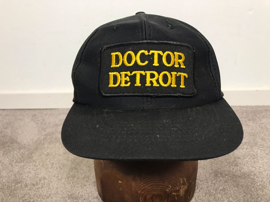 Vintage Doctor Detroit Movie Memorabilia Baseball Hat Dan Aykroyd