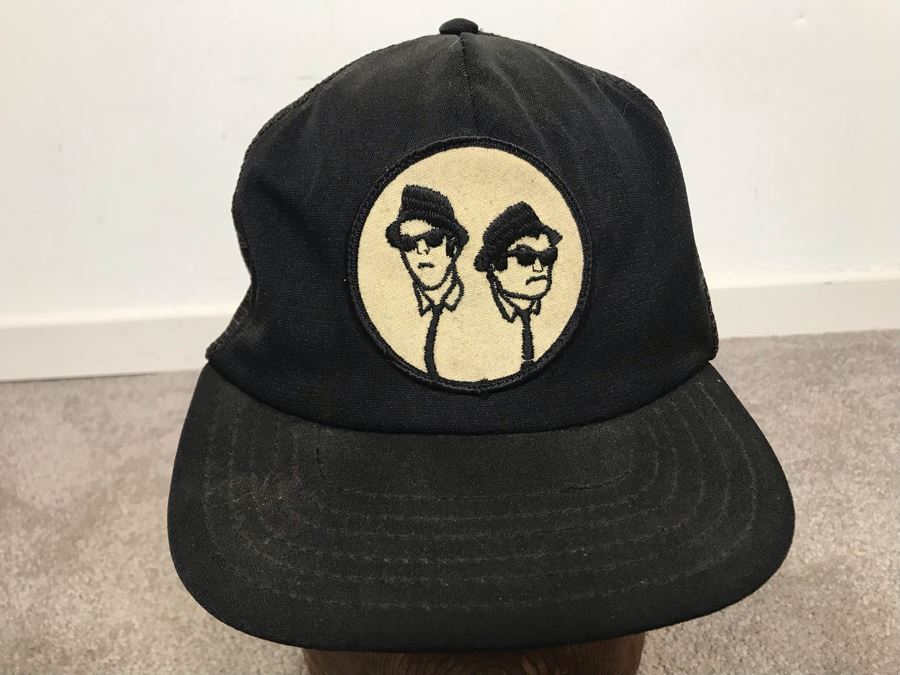 Vintage Blues Brothers Movie Memorabilia Baseball Hat Dan Aykroyd John Belushi