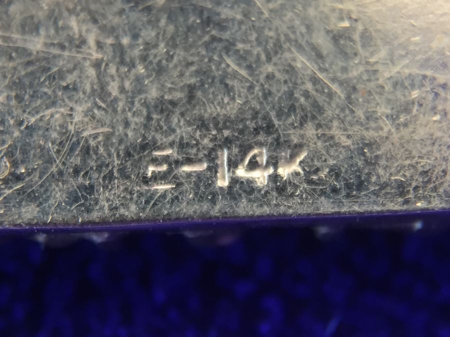 14K Gold Torah Scroll Pendant With 14K Gold Italy Neckalce 5.8g [Photo 12]