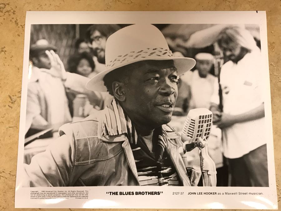 Vintage 1980 The Blues Brothers Movie Memorabilia 8 X 10 Photo John Lee Hooker [Photo 2]