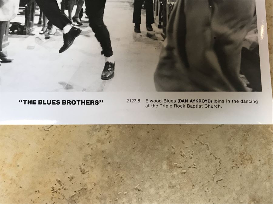 (2) Vintage 1980 The Blues Brothers Movie Memorabilia 8 X 10 Photos Dan Aykroyd [Photo 4]