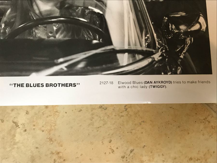 (2) Vintage 1980 The Blues Brothers Movie Memorabilia 8 X 10 Photos Dan Aykroyd [Photo 7]