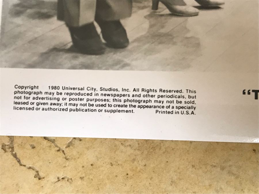 (2) Vintage 1980 The Blues Brothers Movie Memorabilia 8 X 10 Photos Dan Aykroyd [Photo 5]