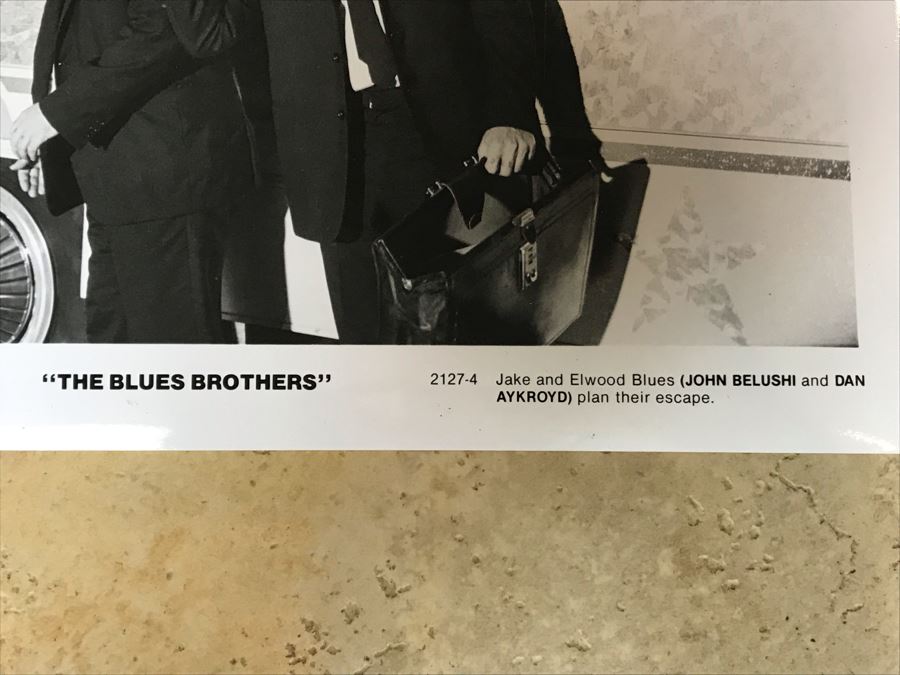 Vintage 1980 The Blues Brothers Movie Memorabilia 8 X 10 Photo John Belushi And Dan Aykroyd [Photo 4]