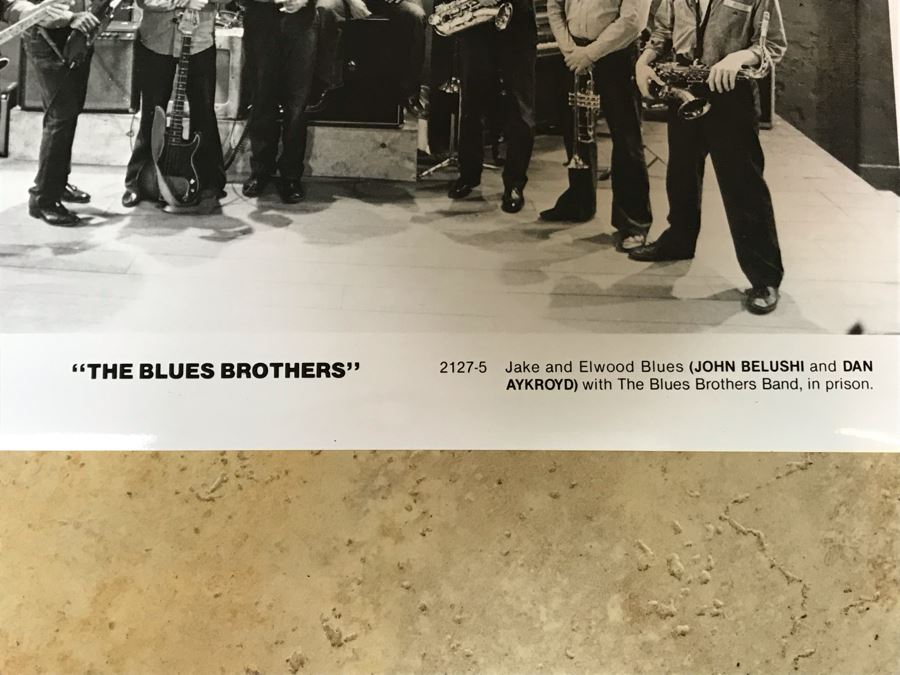Vintage 1980 The Blues Brothers Movie Memorabilia 8 X 10 Photo John Belushi And Dan Aykroyd [Photo 4]