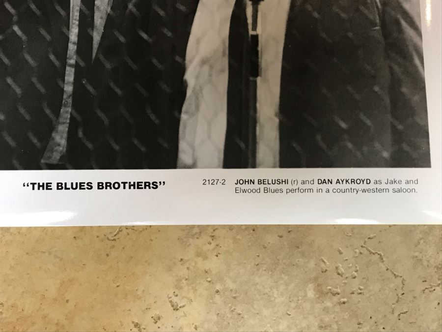 Vintage 1980 The Blues Brothers Movie Memorabilia 8 X 10 Photo John Belushi And Dan Aykroyd [Photo 3]