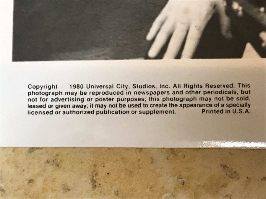 (2) Vintage 1980 The Blues Brothers Movie Memorabilia 8 X 10 Photos Ray Charles [Photo 6]