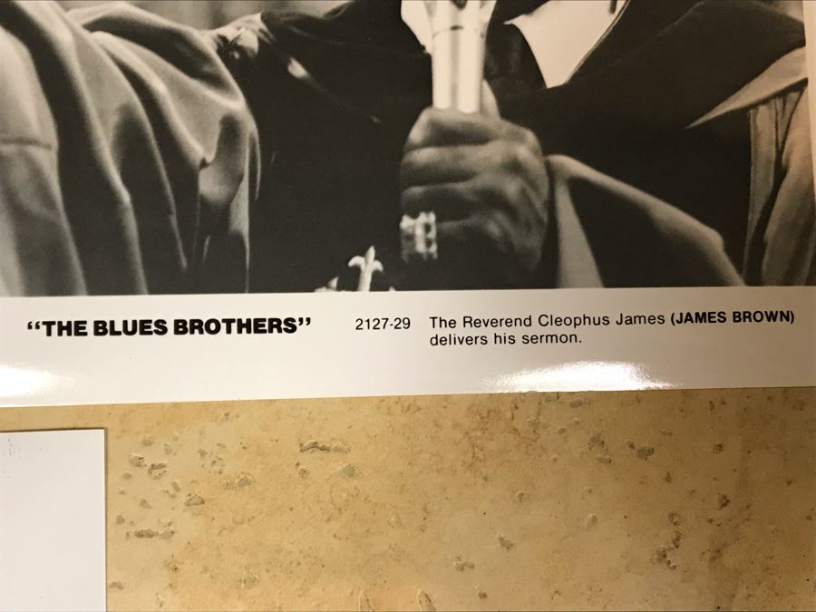 (3) Vintage 1980 The Blues Brothers Movie Memorabilia 8 X 10 Photos James Brown [Photo 10]