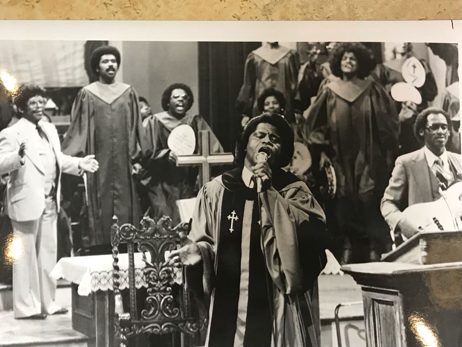 (3) Vintage 1980 The Blues Brothers Movie Memorabilia 8 X 10 Photos James Brown [Photo 3]