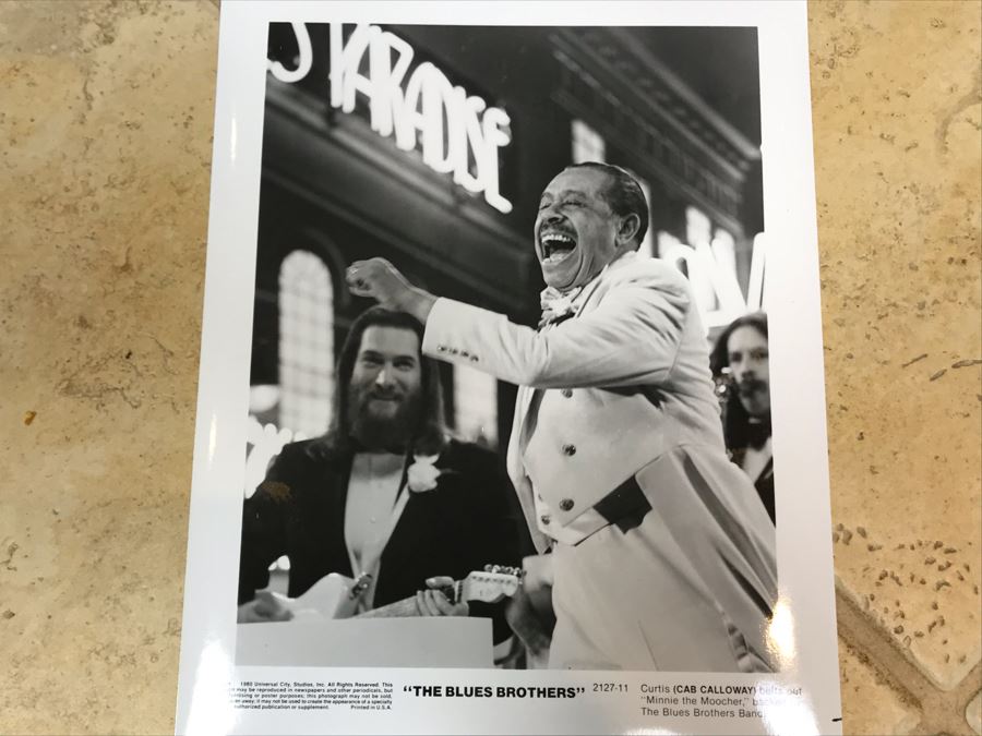 (3) Vintage 1980 The Blues Brothers Movie Memorabilia 8 X 10 Photos Cab Calloway [Photo 9]